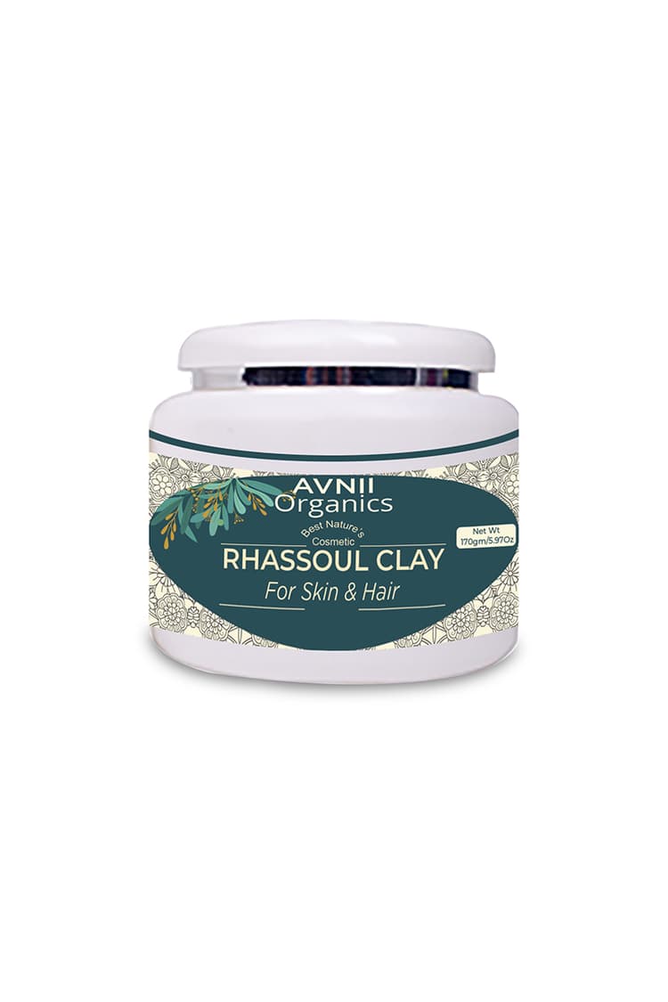 Avnii Organics Natural Rhassoul Clay Powder 170gm