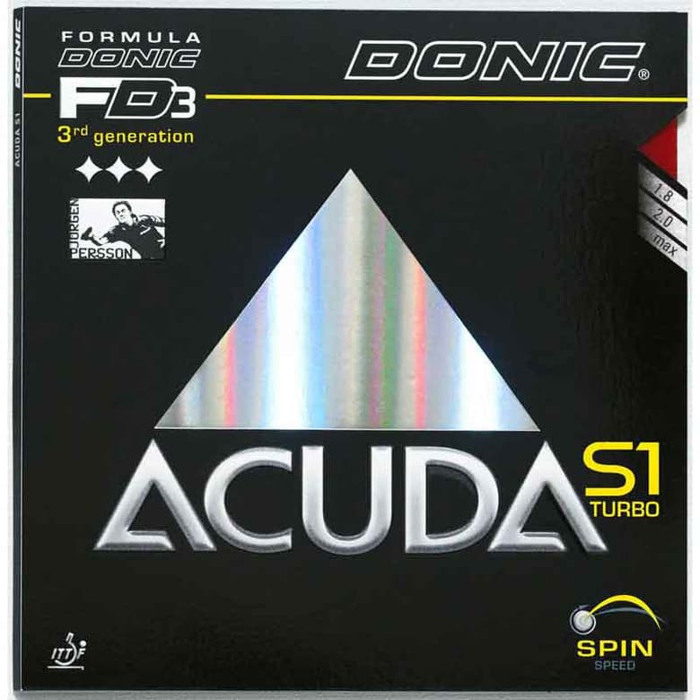 DONIC Acuda S1 Turbo Table Tennis Rubber