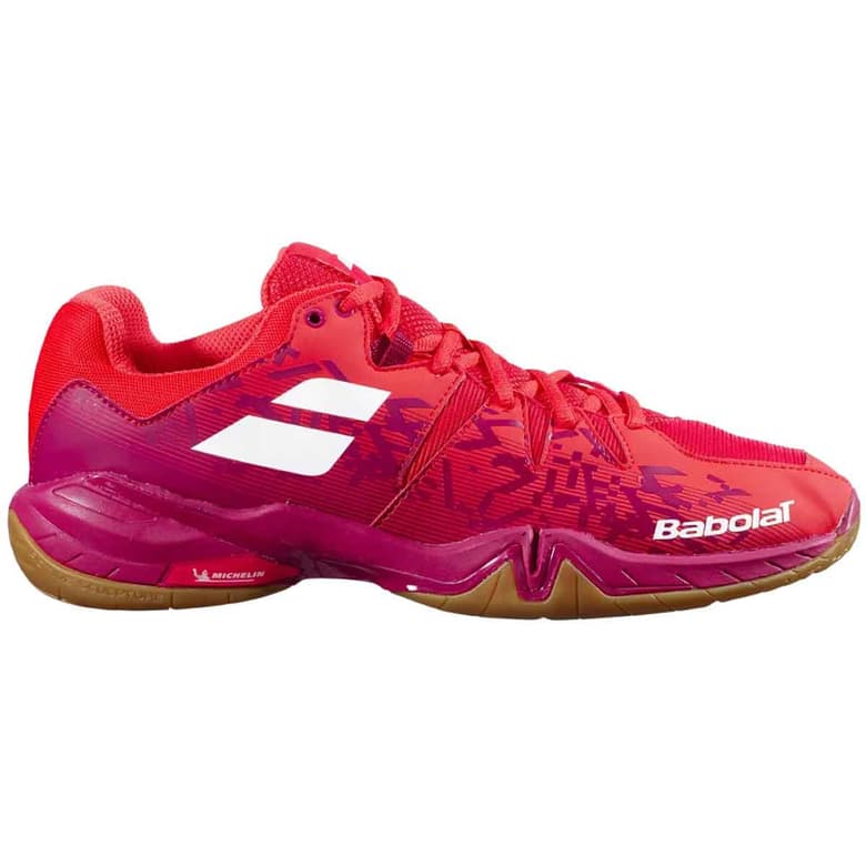 Babolat Shadow Spirit Mens Indoor Court Shoes (Cherry Tomato)
