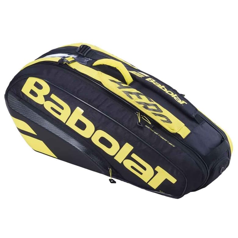 Babolat Pure Aero RH X6 Kit Bag (Black/Yellow)