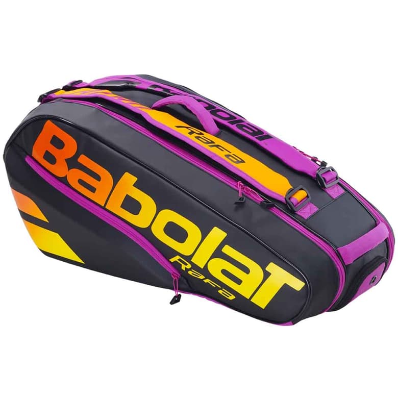 Babolat Pure Aero RAFA 6R Kit Bag (Black/Orange/Purple)