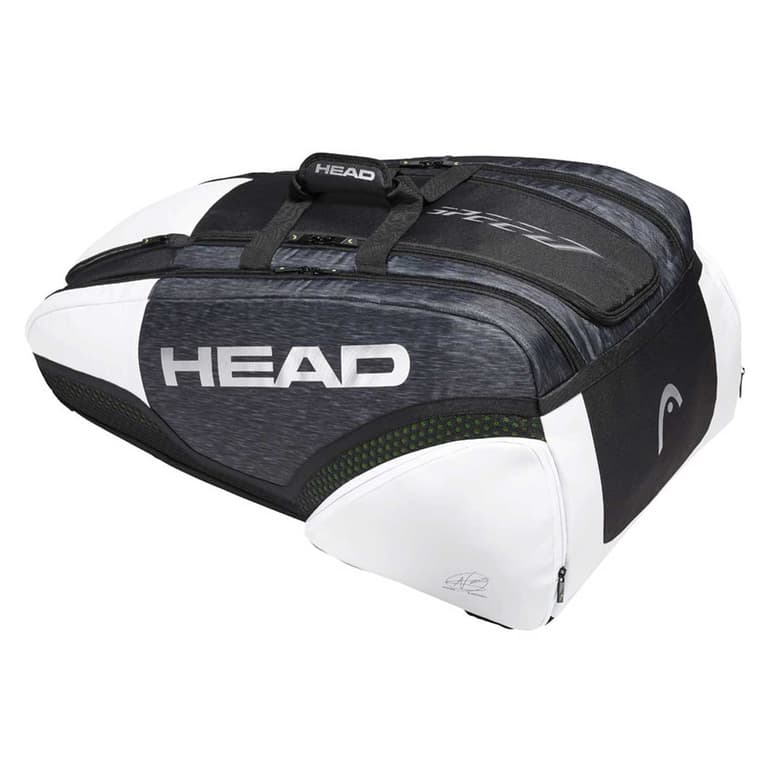 Head Djokovic 12R Monster Combi Kit Bag (Black/Whi