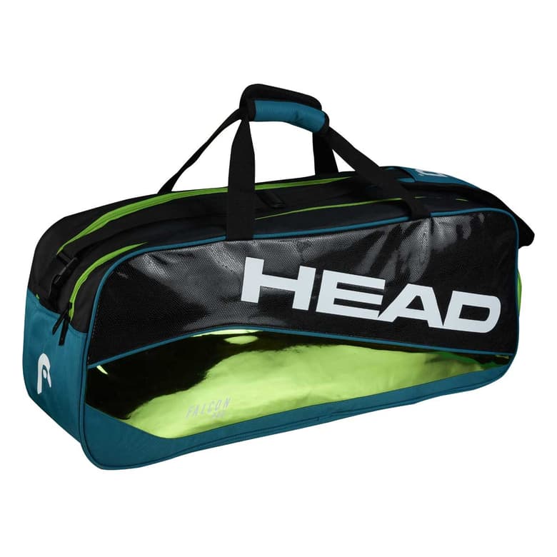 Head Falcon Pro Badminton Kit Bag (Grey/Black)
