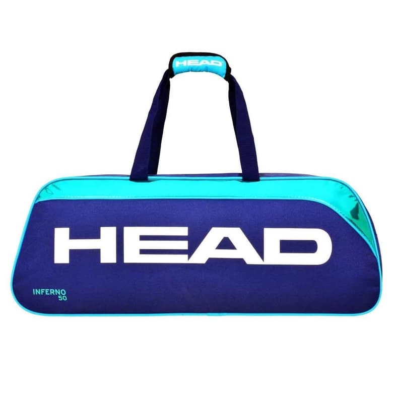 Head Inferno 50 Badminton Kit Bag (Navy/Sea Green)