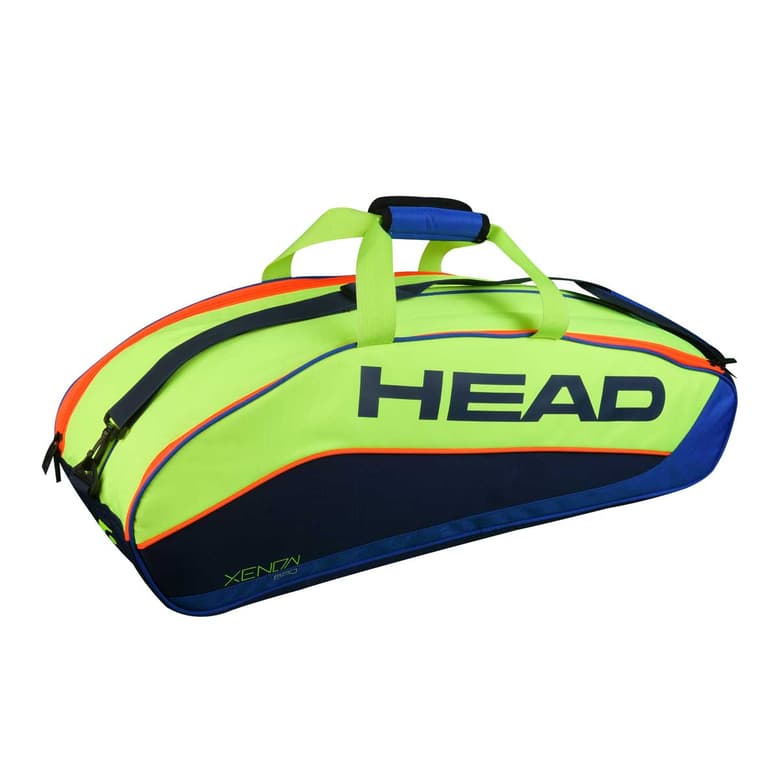 Head Xenon 600 Badminton Kit Bag (Fluorescent Yell