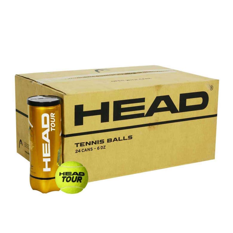 Head Tour PET Tennis Balls (24 can)