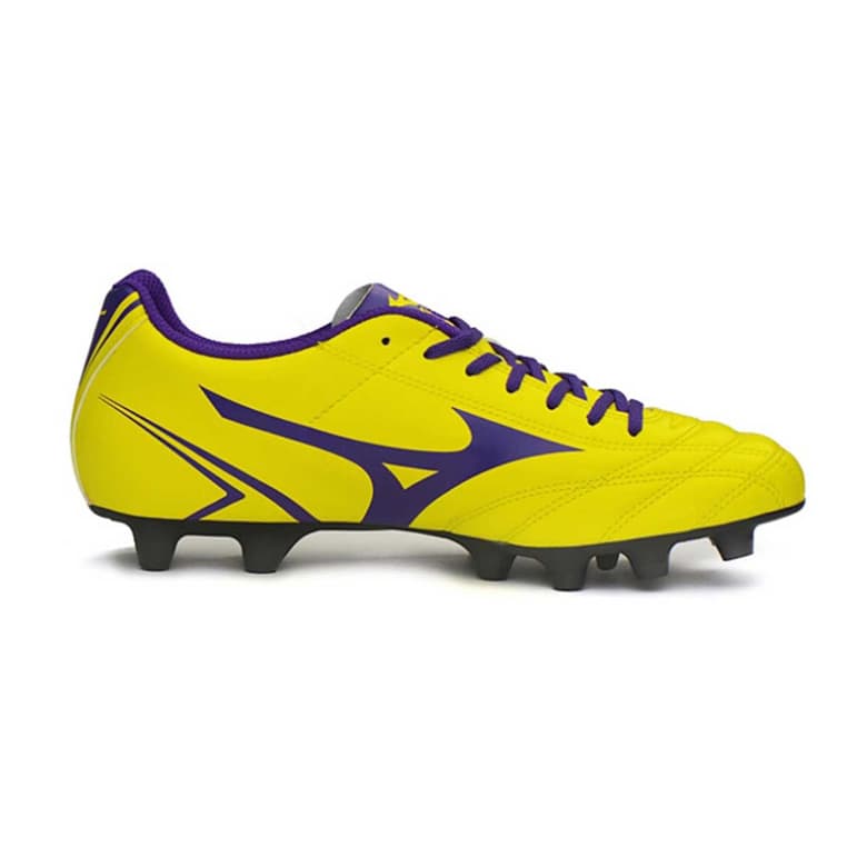 Mizuno Monarcida MD Football Shoes (Yellow/Purple)