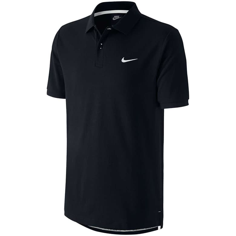 Buy Nike Men's Matchup Cotton Polo (Black/White) Online India
