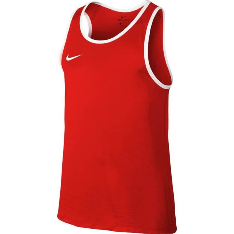 Buy Nike Sleeveless Crossover Top (Red/White) Online in India