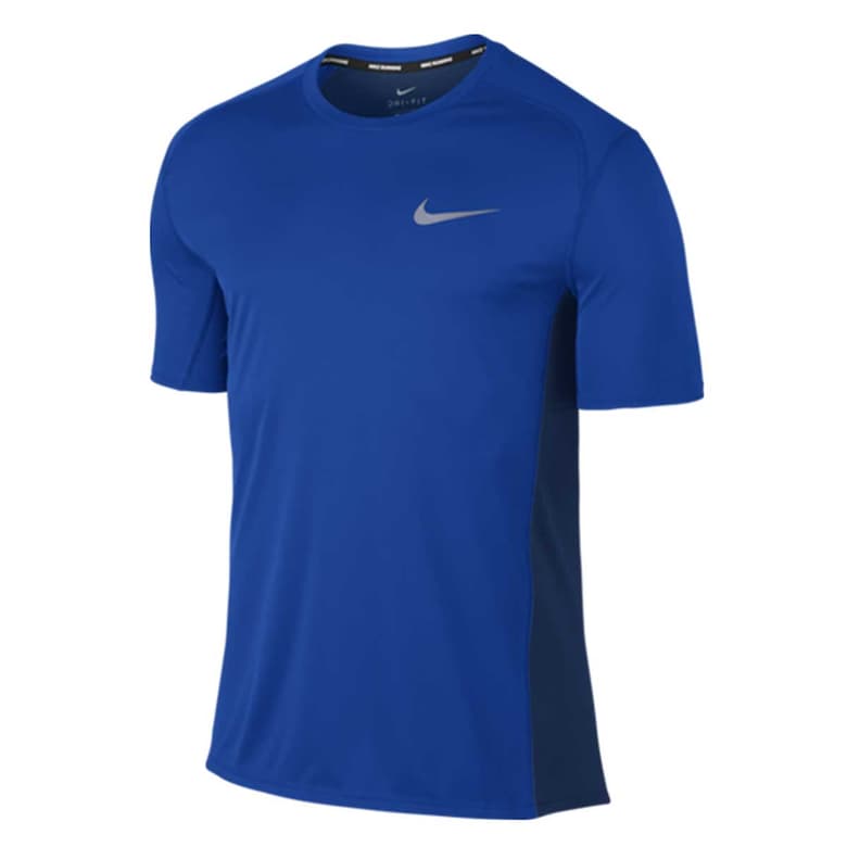 Buy Nike Dry Miller DriFit Running T-Shirt (Blue/Grey) Online India