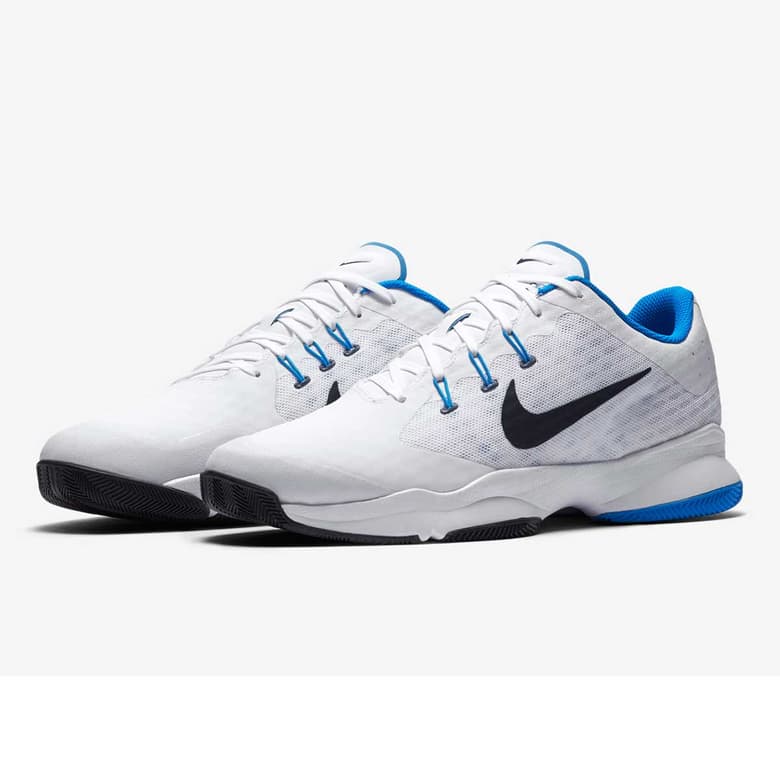 Buy Nike Air Zoom Ultra Tennis Shoes (White/Blue/Obsidian) Online