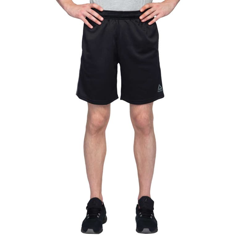 Reebok Core Poly Knit Mens Shorts (Black)