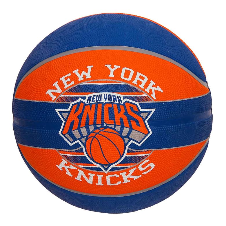 Buy Spalding New York Knicks Basketball (Orange/Royal,Size 7) Online