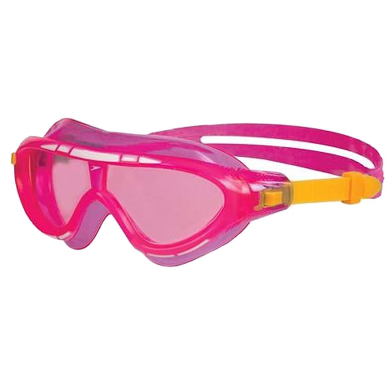 Speedo Rift Junior Swimming Goggles (Pink/Yellow)