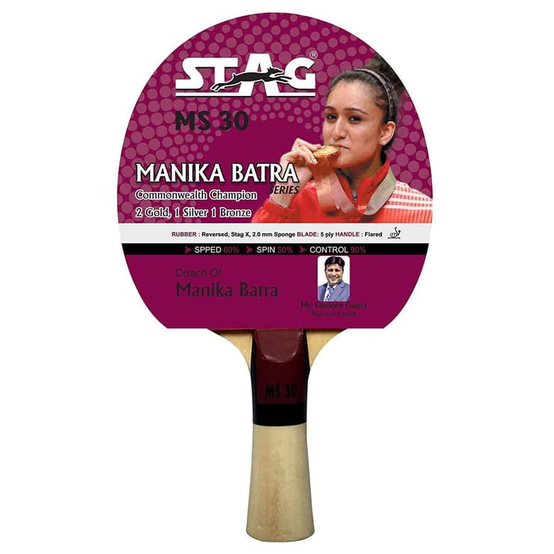 Stag Manika Batra MS30 Table Tennis Bat