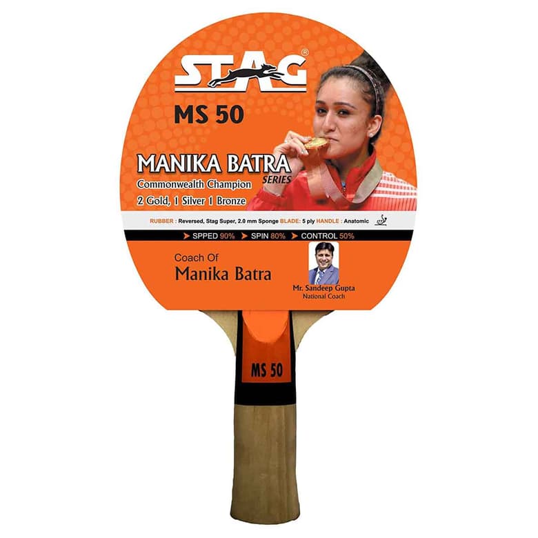Stag Manika Batra MS50 Table Tennis Bat
