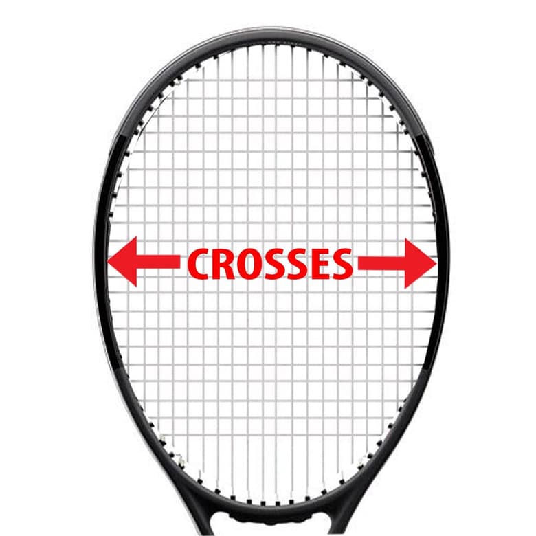 Tennis String for Crosses (Hybrid Stringing)