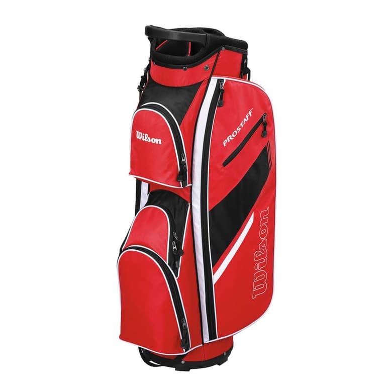 Wilson Prostaff Cart Golf Bag (Red/Black)