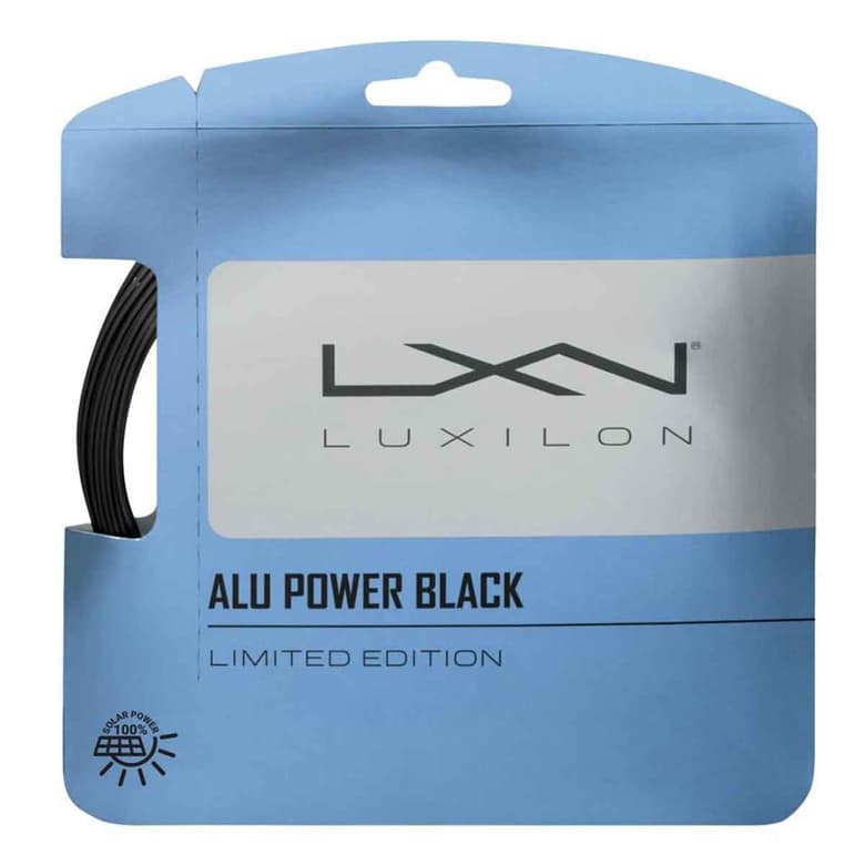 Luxilon Alu Power Black Limited Edition 2021 Tennis String