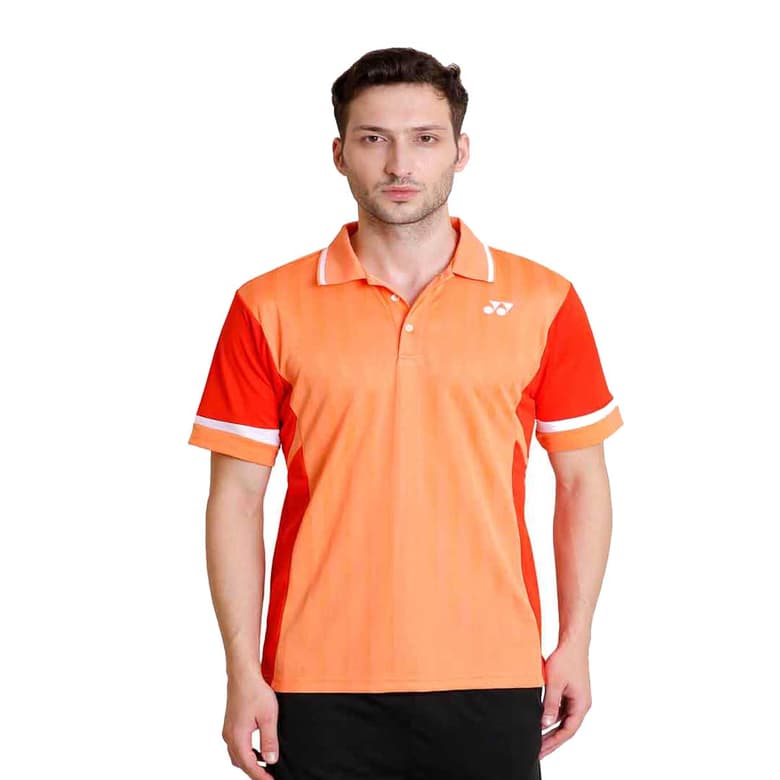 Buy Yonex Mens Polo T-Shirt (12096- Melon) Online in India