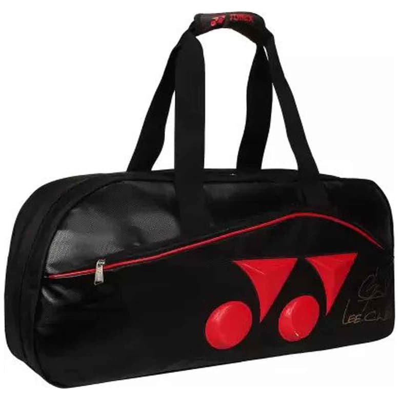 Yonex SUNR MSQ13MS3 BT6 Badminton Kit Bag (Black/Red)