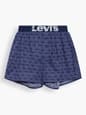 Levi's® Hong Kong Lsco Logo Print Woven Boxer 1P Blue - 375240168 01 Front