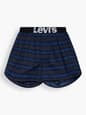 Levi's® Hong Kong Post College Stripe Woven Boxer 1P Blue - 375240178 01 Front