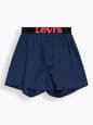 Levi's® Hong Kong Seasonal Solid Blue Woven Boxer 1P Red - 375240172 01 Front