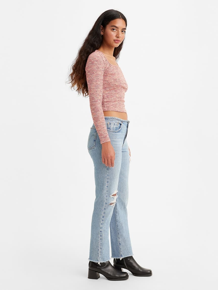 Buy Levi's® Women's 501® Mini Waist Jeans | Levi’s® Official Online ...