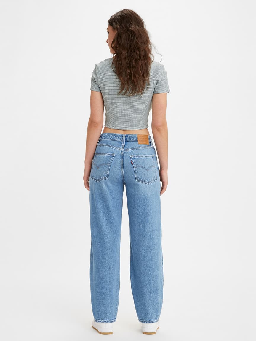 Descubrir 82+ imagen levi’s loose fit jeans women’s