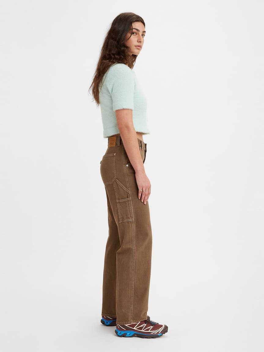 Introducir 33+ imagen levi’s utility pants women’s