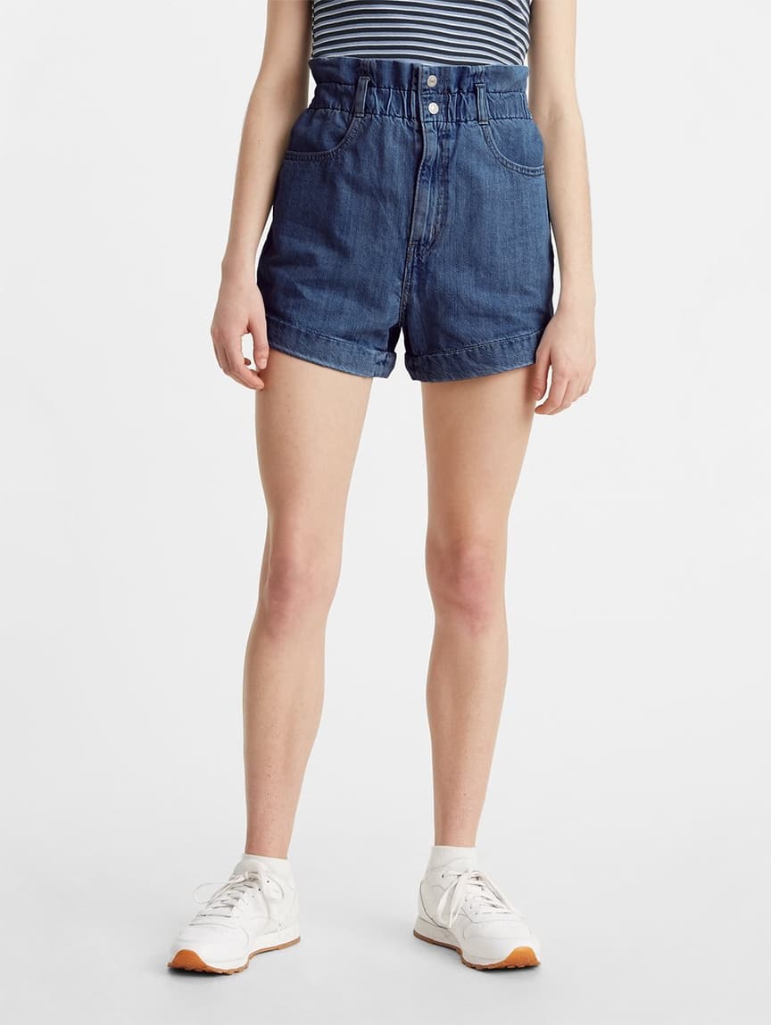 Levi's® MY High Waisted Paperbag Shorts for Women - 376800001