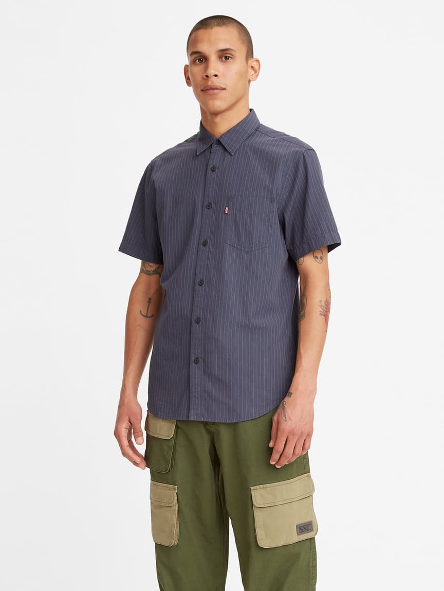 Buy Levi's® Men's Short Sleeve Classic 1 Pocket Standard Fit Shirt | Levi's®  Official Online Store M