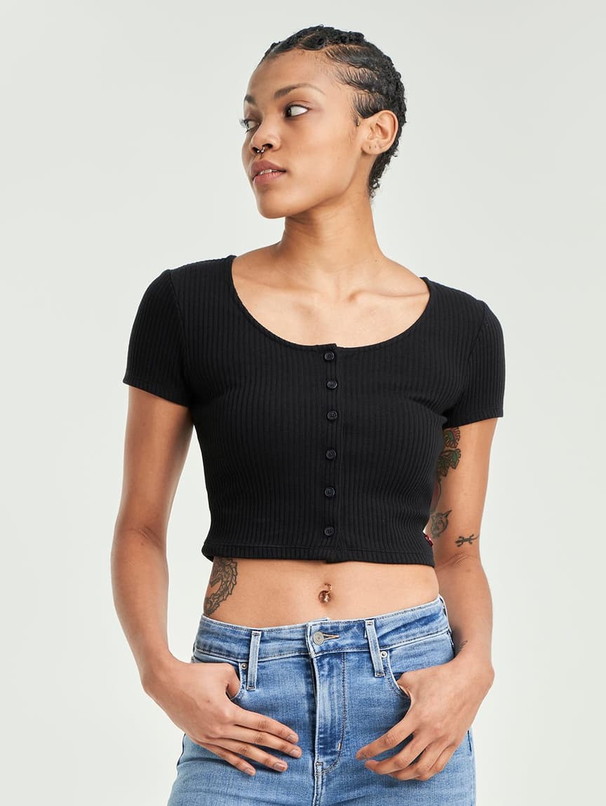 Buy Levi's® Women's Short Sleeve Rach Top | Levi's® Official Online Store MY