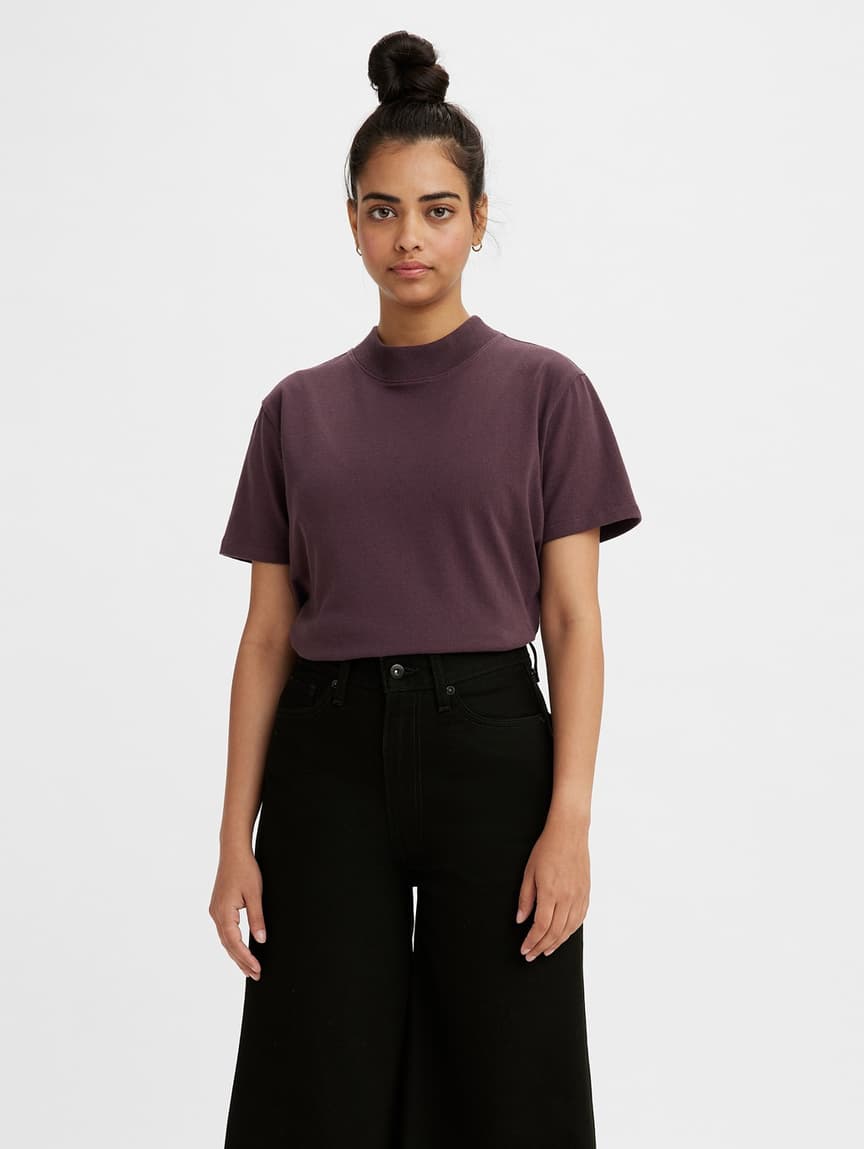 Buy Levi's® Made & Crafted® Women's Mock Neck Tee | Levi's® Official Online  Store MY