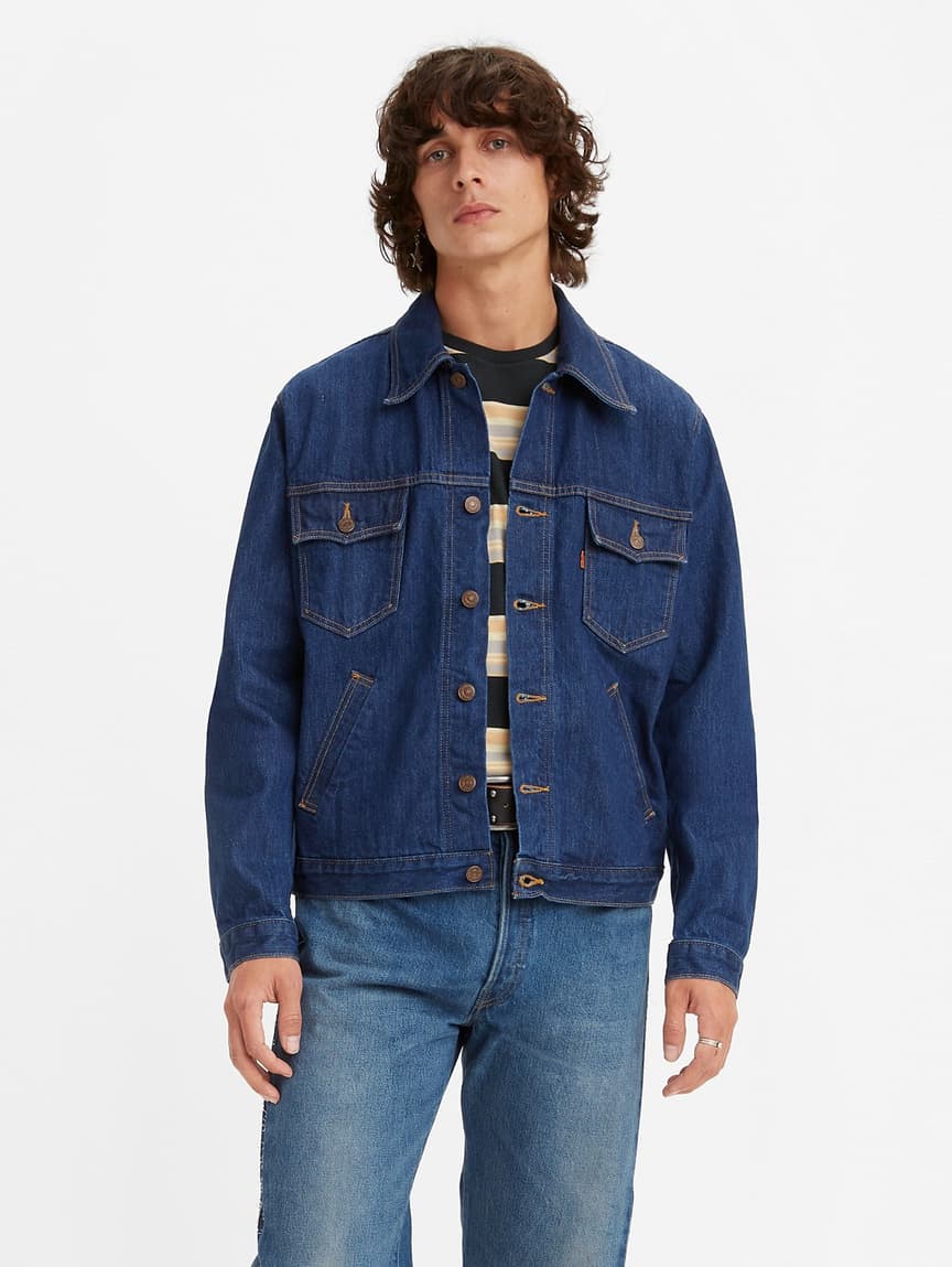 Buy Levi's® Vintage Clothing Men's Orange Tab Men's Trucker Jacket | Levi's®  Official Online Store M
