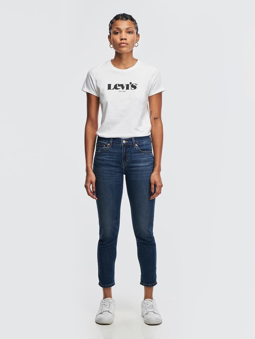Introducir 46+ imagen women’s levi’s boyfriend jeans style