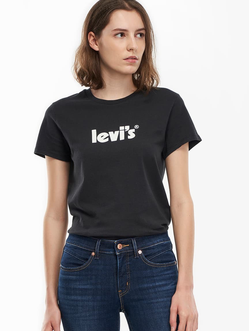 Buy Levi's® Women's Logo Perfect T-Shirt | Levi’s® Official Online Store MY