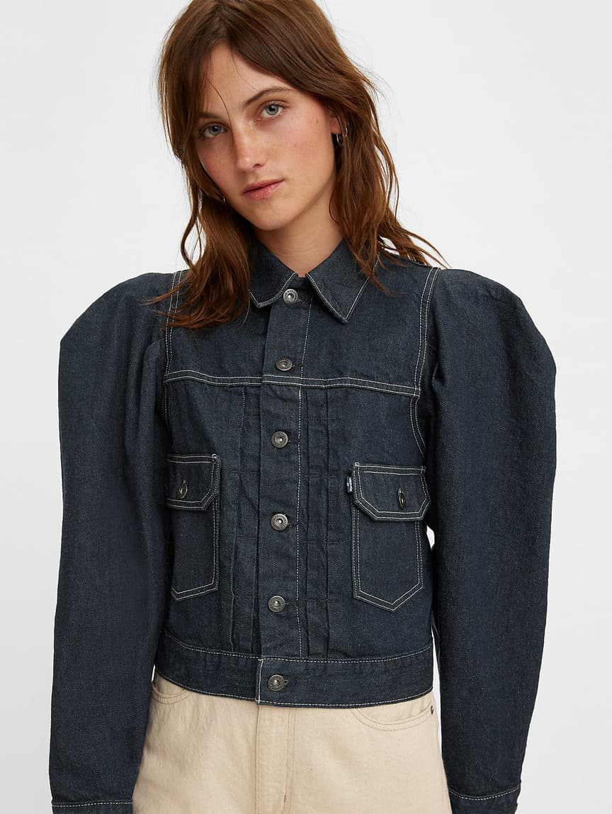 Buy Levi's® Made & Crafted® Women's Angel Sleeve Trucker Jacket | Levi's®  HK Official Online Shop