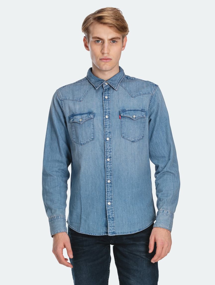 Buy Levi's® Men's Barstow Denim Western Shirt, Standard Fit | Levi's® HK  Official Online Shop