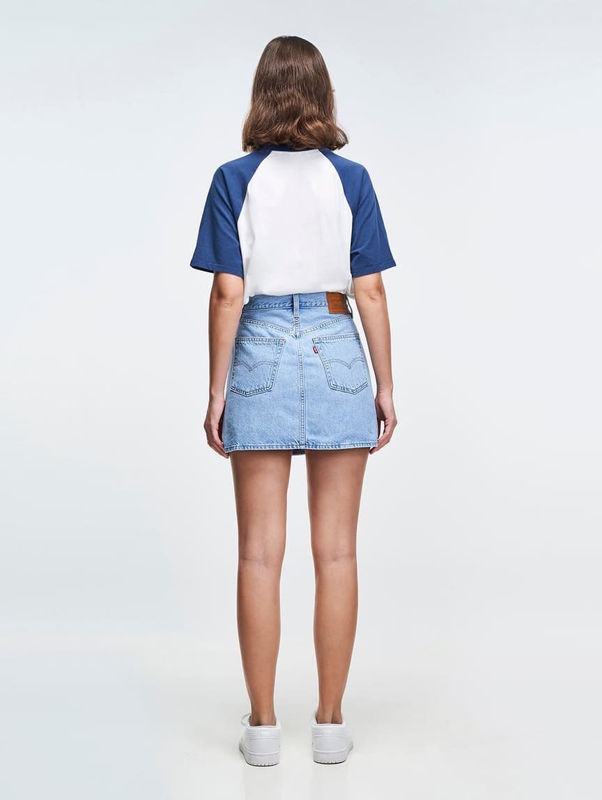 Buy Levi's® Women's Buttonfront Skirt | Levi's® HK Official Online Shop