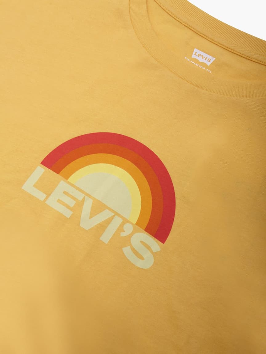 Levi's® Hong Kong 女士 Jordie 短身 T-shirt for unisex - A07850030