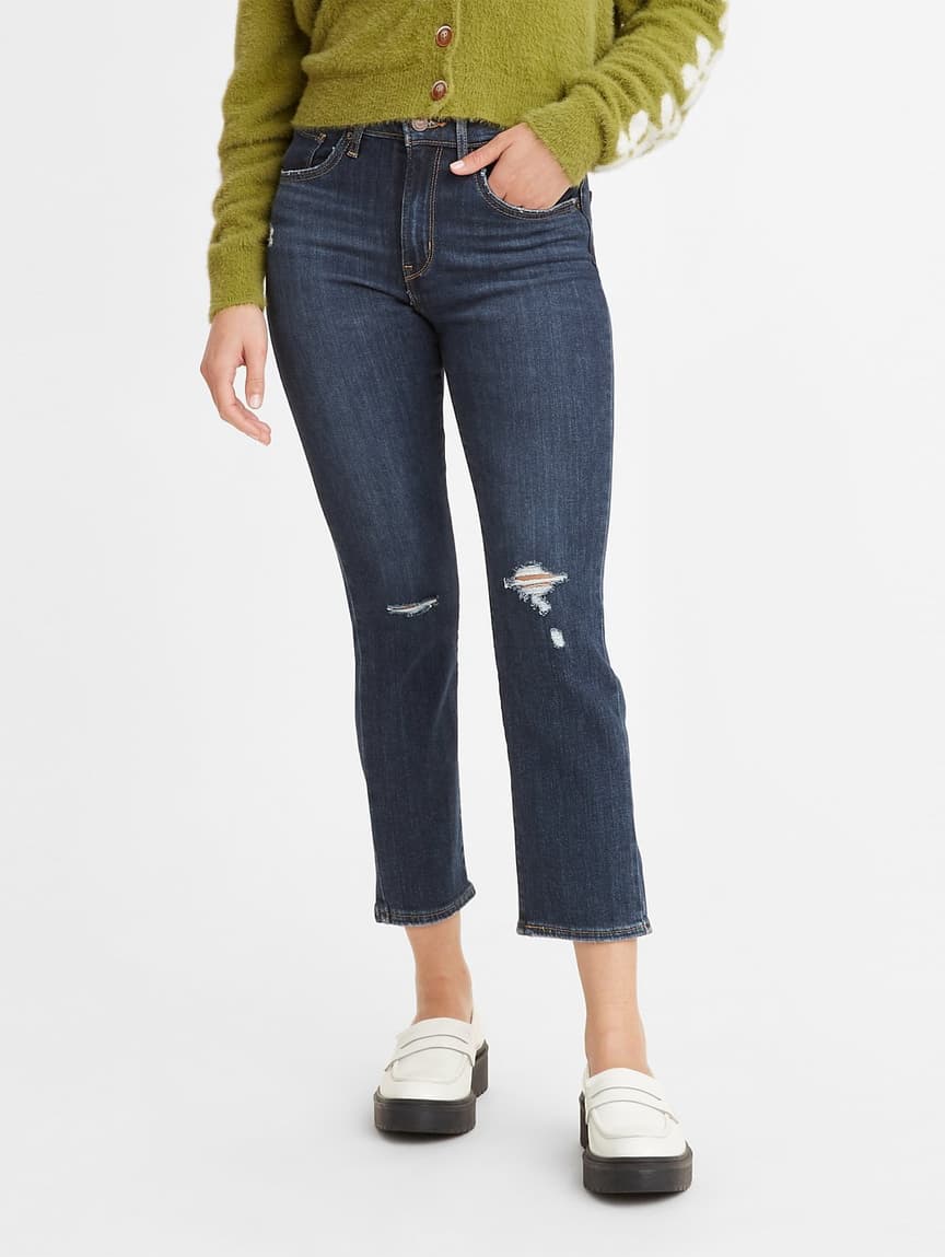 Buy Levi's® Women's 724 High-Rise Straight Cropped Jeans | Levi's® Official  Online Store SG