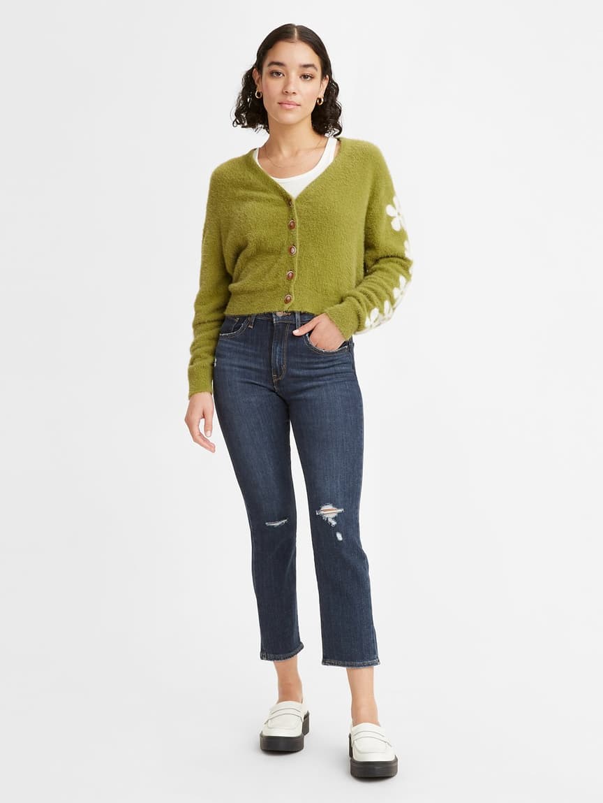 Buy Levi's® Women's 724 High-Rise Straight Cropped Jeans | Levi's® Official  Online Store SG