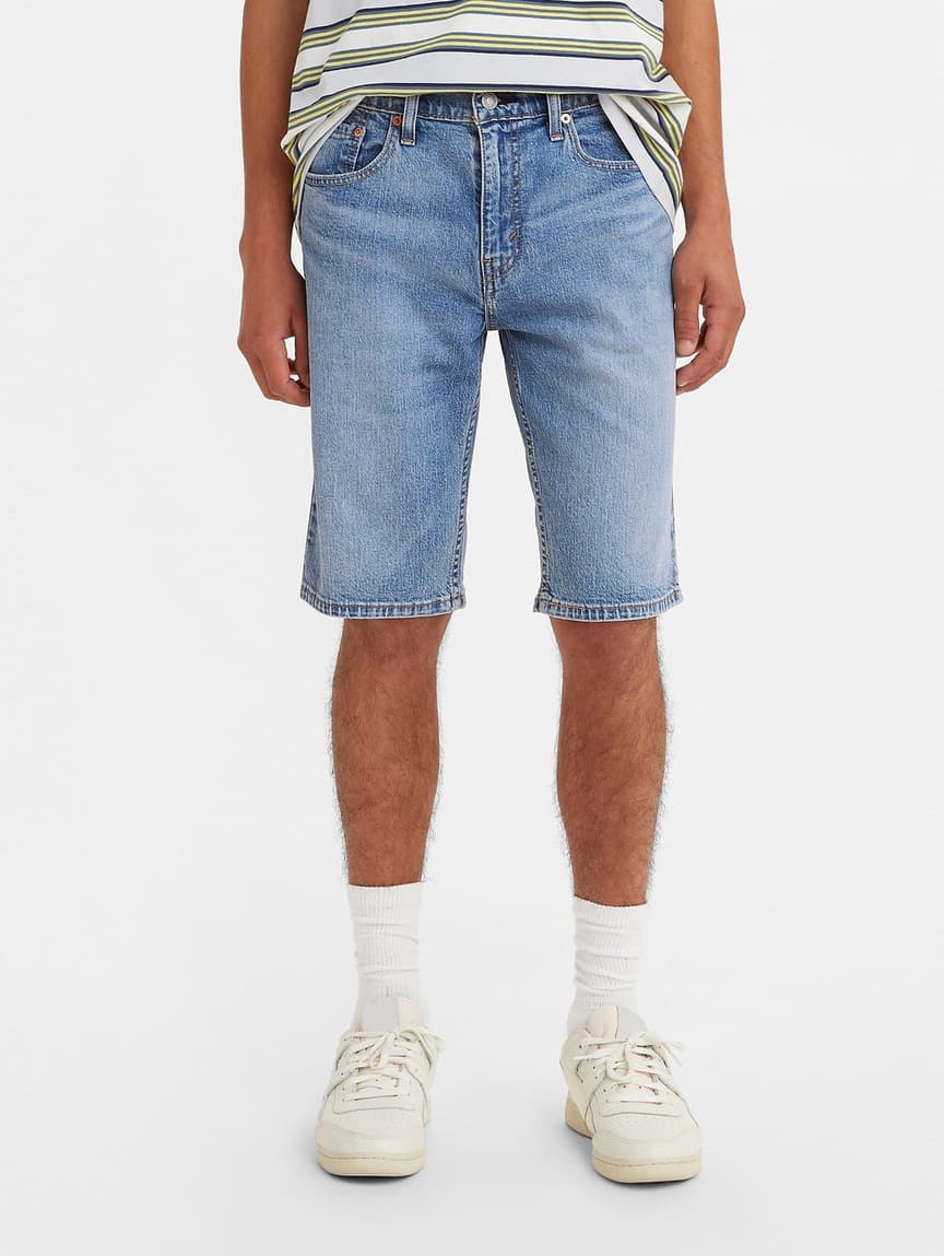 Introducir 74+ imagen men’s levi 501 jean shorts