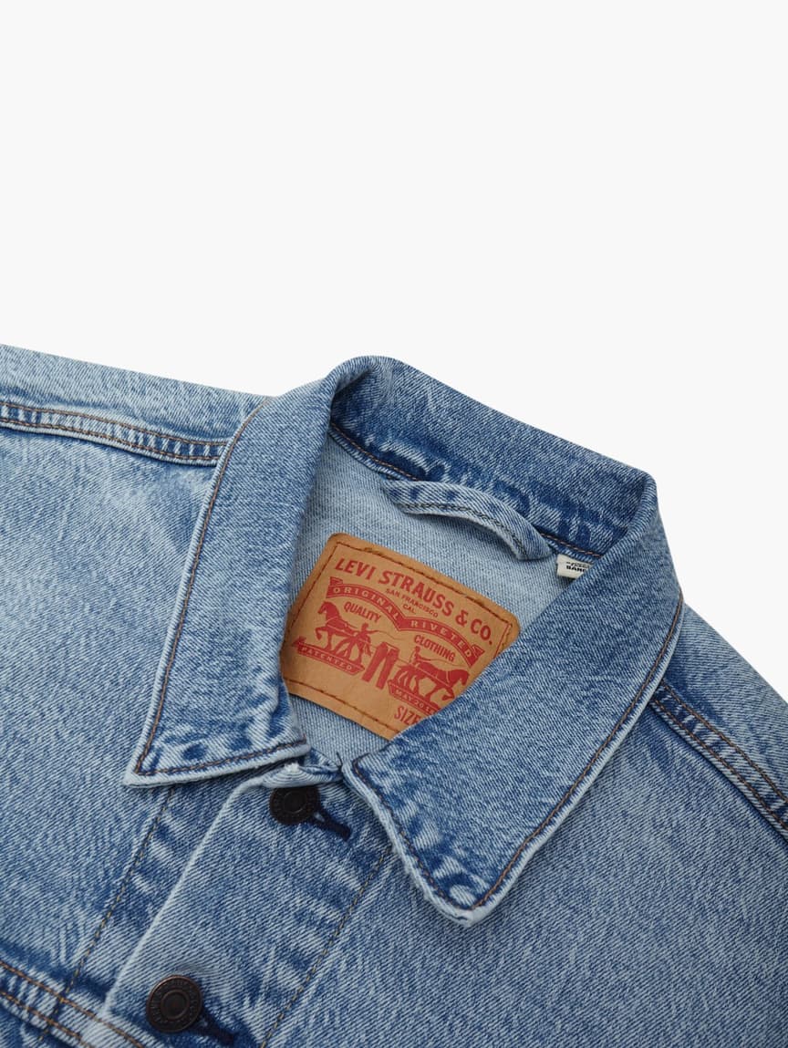 levi's stonewash jacket