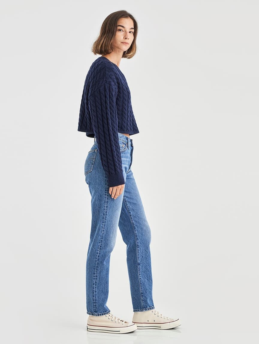Arriba 58+ imagen levi’s all cotton women’s jeans