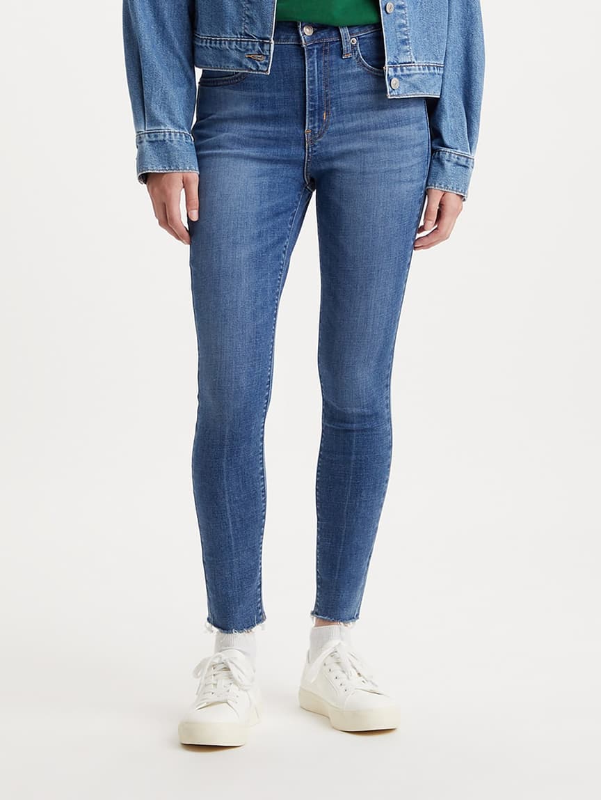 Top 81+ imagen levi’s blue skinny jeans