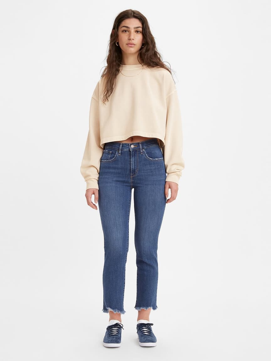 Levi's® Women's 724 High-Rise Straight Cropped Jeans | Levi’s® Official ...