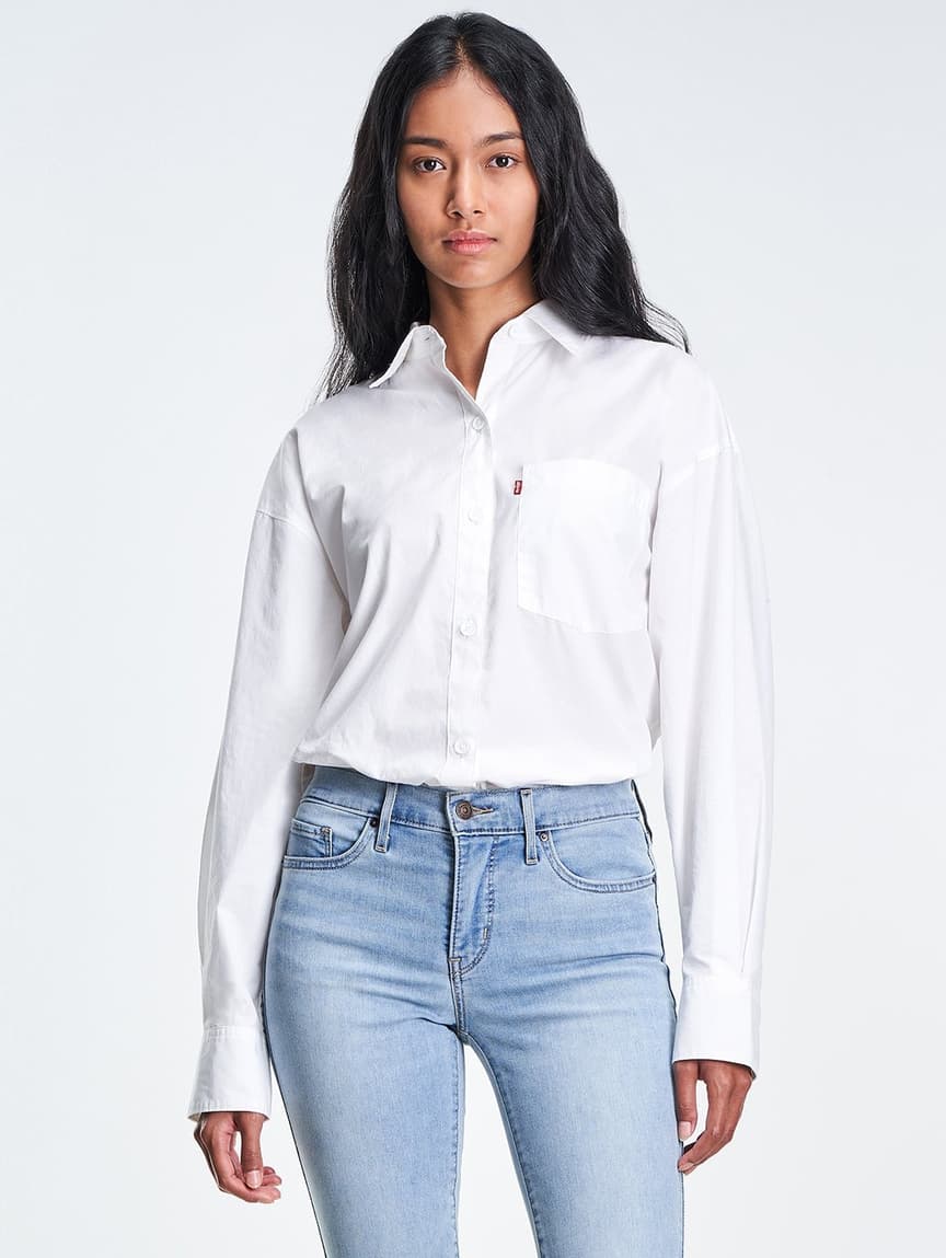 Levi's® Women's Nola Menswear Shirt | Levi's® Official Online Store SG